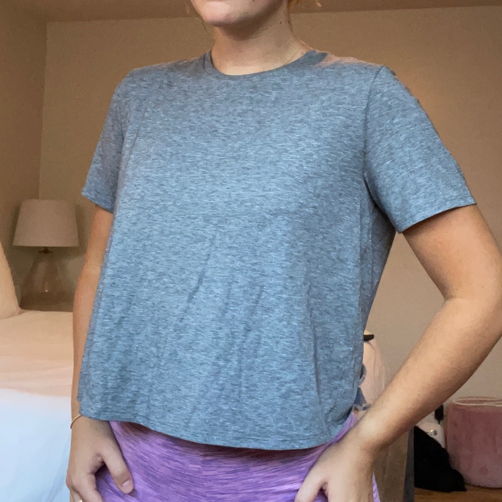 Outdoor Voices grey t-shirt